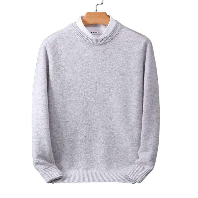 Daniel – Premium cashmere round neck sweater 0
