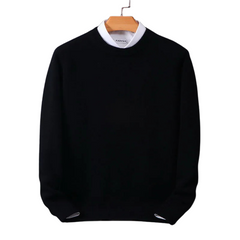 Daniel – Premium cashmere round neck sweater 1