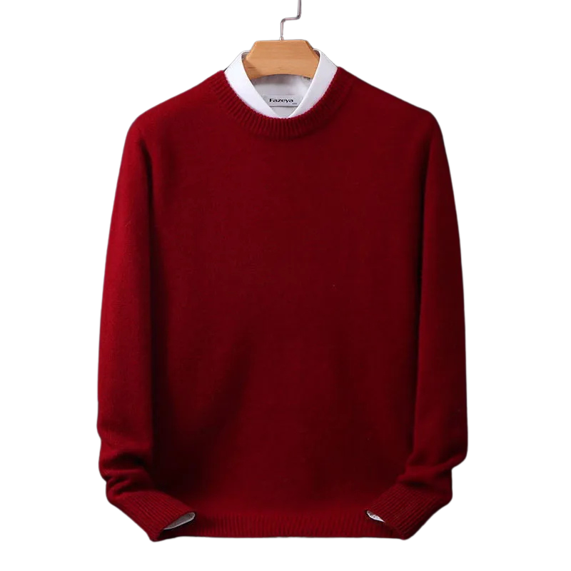 Daniel – Premium cashmere round neck sweater 5