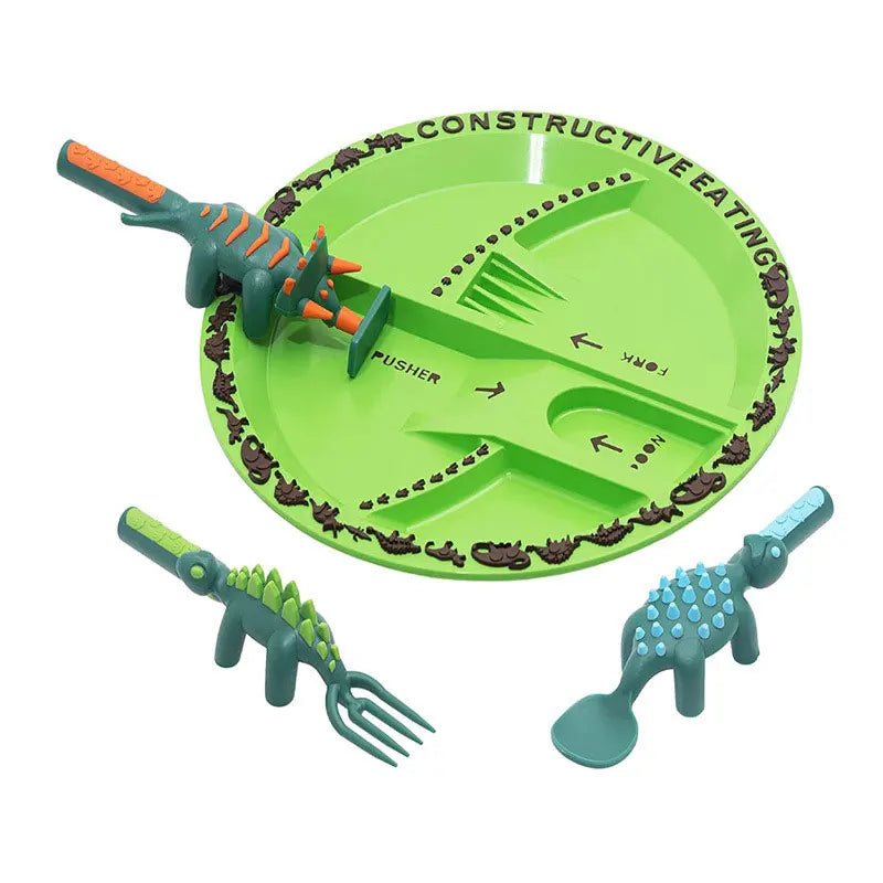 DiggerWare | Engaging Fun Children's Mealtime Tableware Set 10