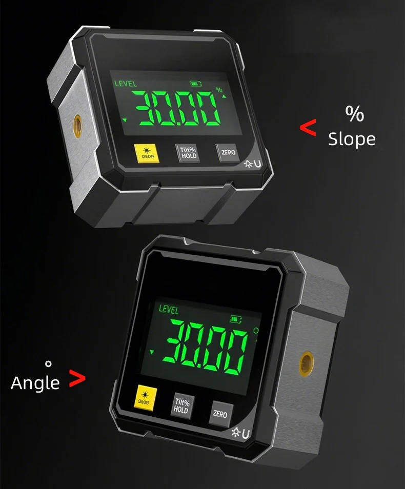 Digital Angle Finder Tool with Laser Level, Magnetic Grip, and USB Rechargeable Battery – Accurate Angle Measuring Tool 5