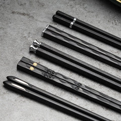 DineLux | Elegant Alloy Chopstick Set for Modern Dining 0
