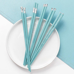 DineLux | Elegant Alloy Chopstick Set for Modern Dining 1