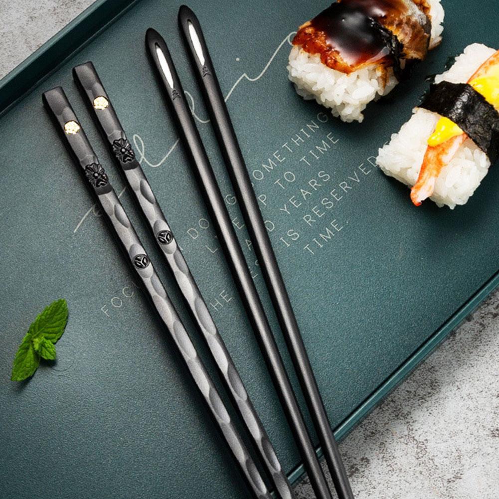 DineLux | Elegant Alloy Chopstick Set for Modern Dining 7