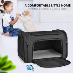 Dog bag carrier for small, medium-sized cats and puppies up to 7.5 kg 1