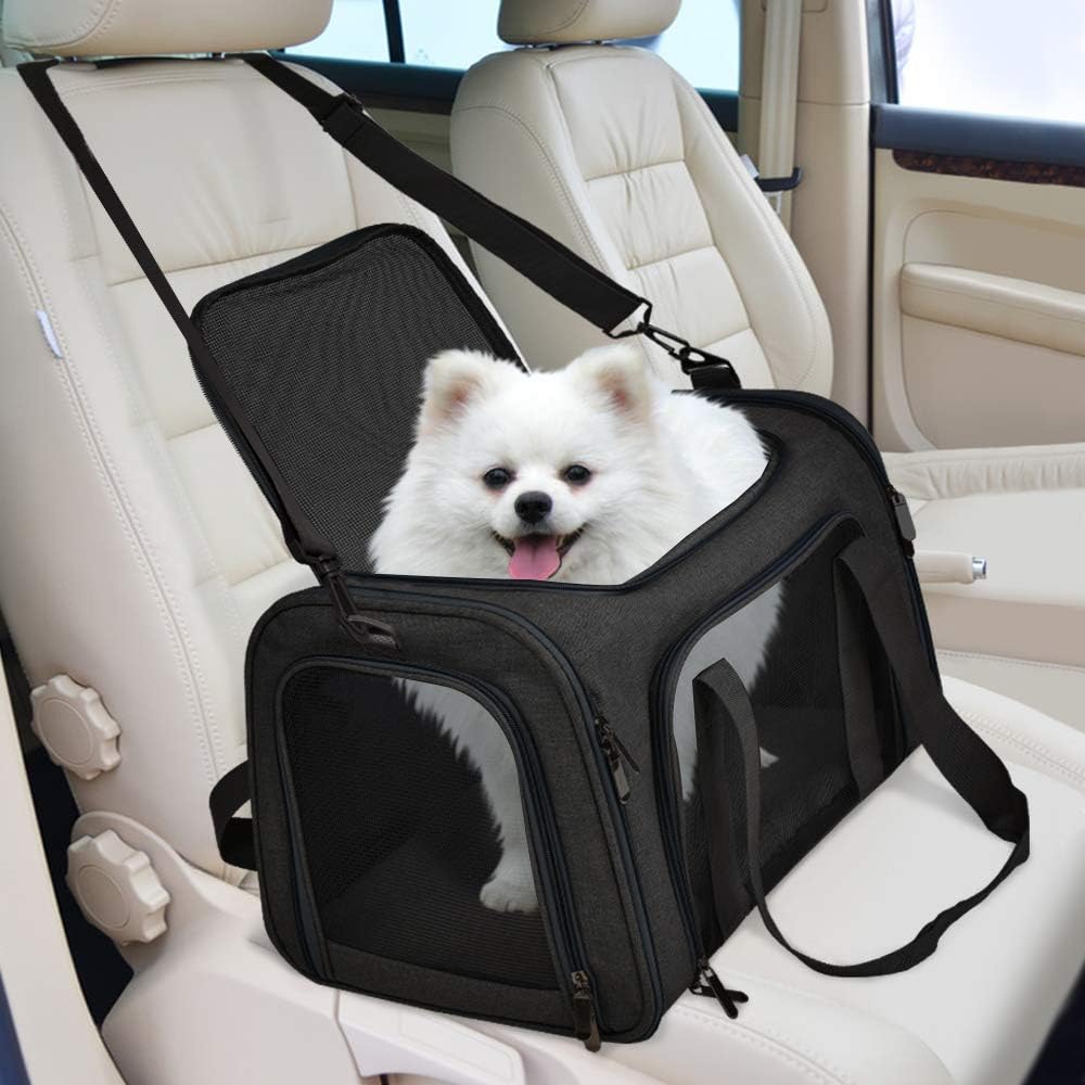 Dog bag carrier for small, medium-sized cats and puppies up to 7.5 kg 7