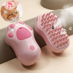 Dog brush with steam 0