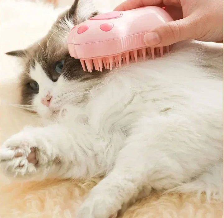 Dog brush with steam 2