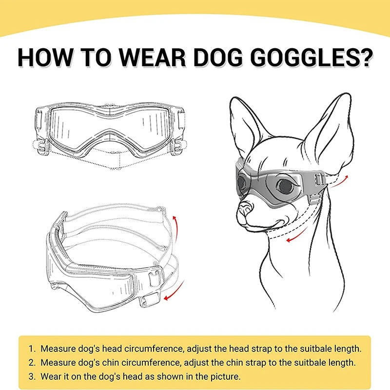Dog safety goggles 4