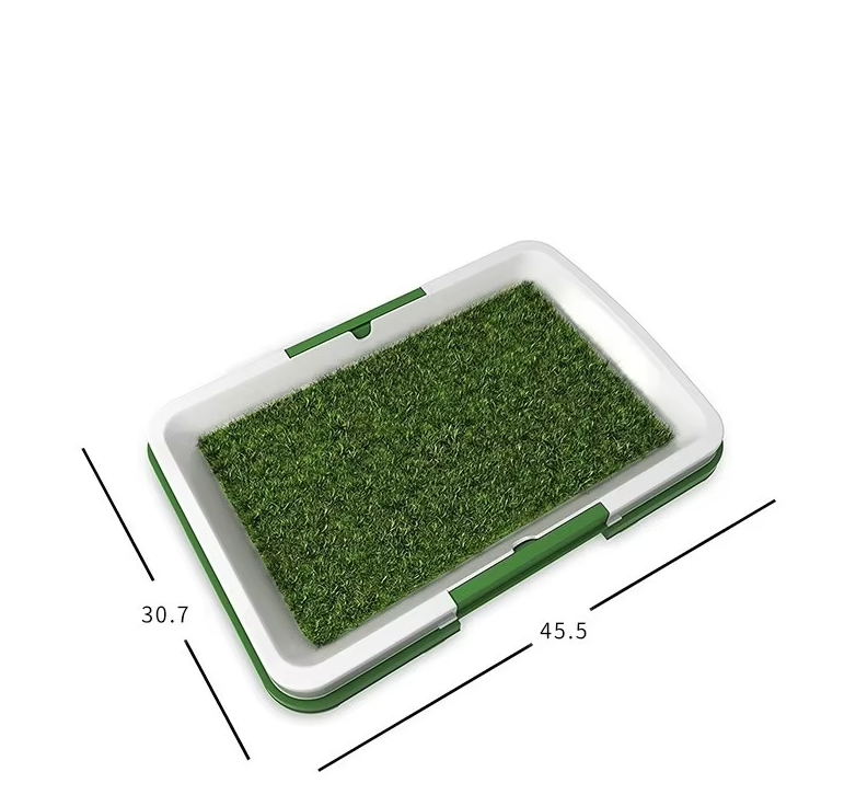 Dog toilet with artificial grass 4