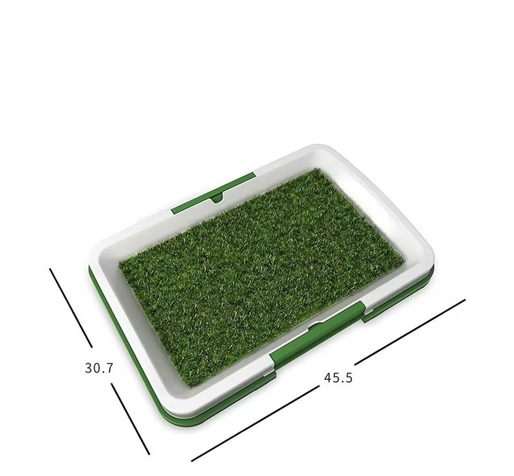 Dog toilet with artificial grass 4