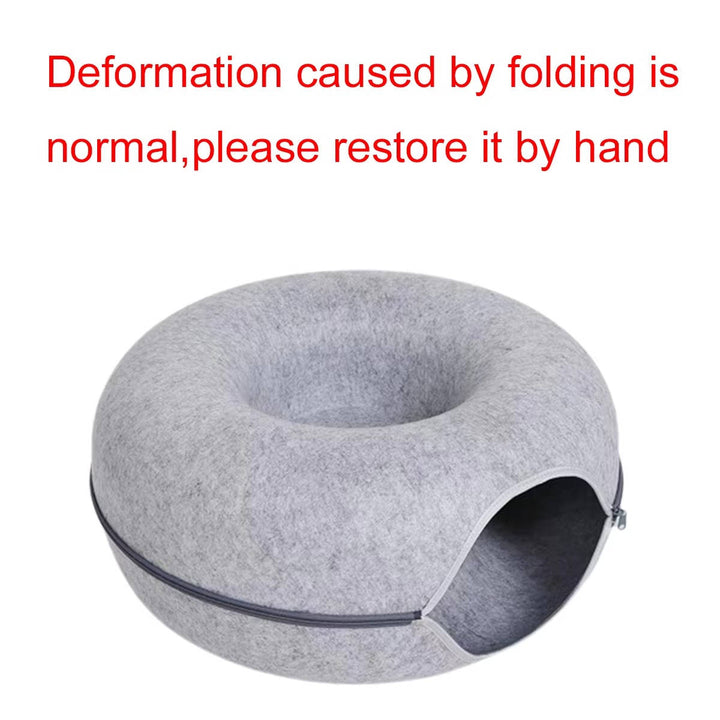 Donut bed for cats 7