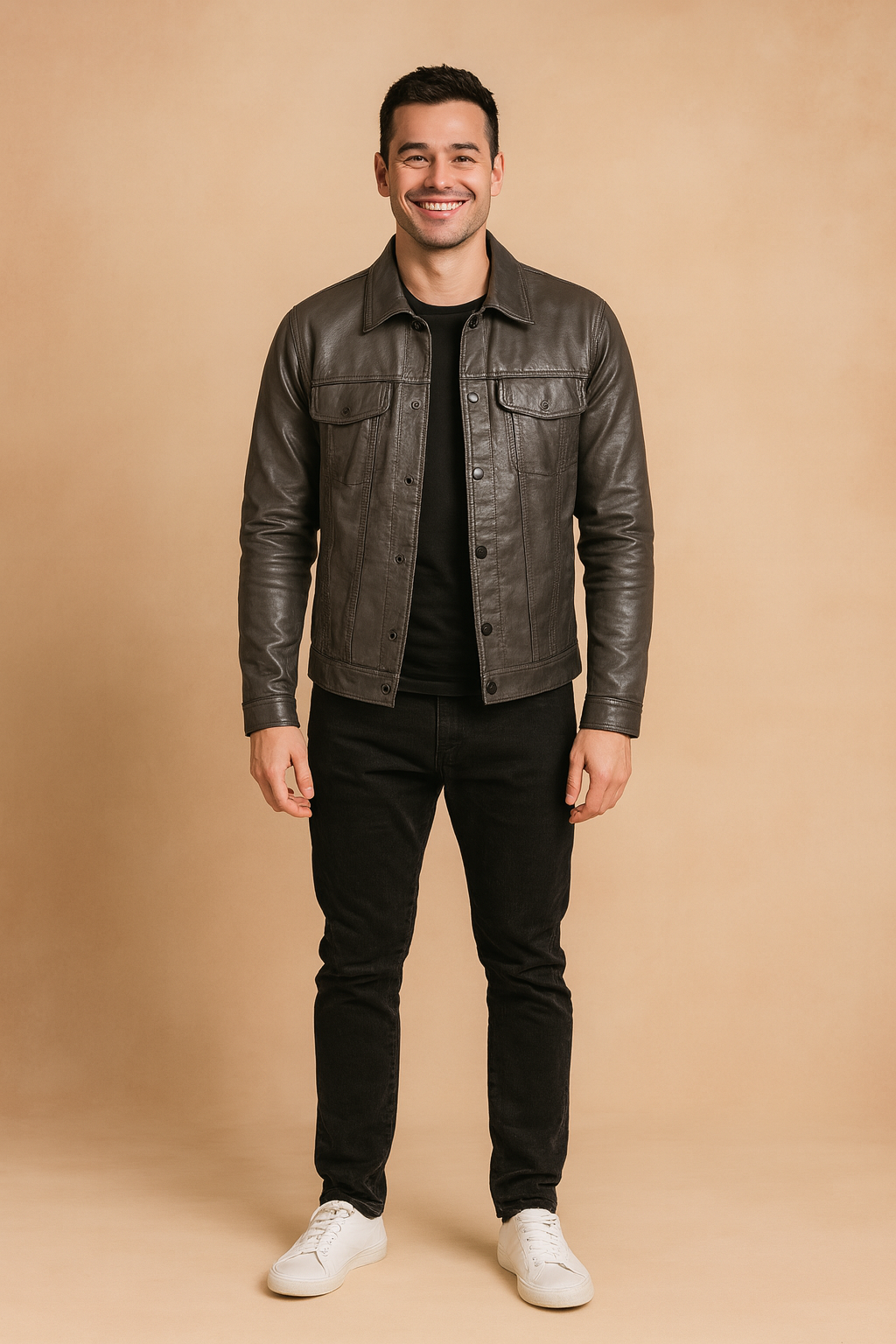 Dorian | Men's Street Style Biker Jacket 2