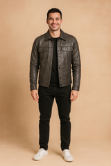 Dorian | Men's Street Style Biker Jacket 2