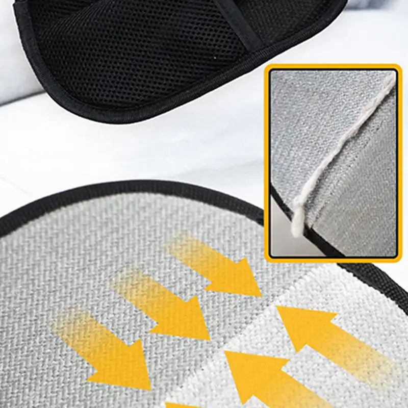 Double-sided grooming gloves for pet hair remover 1