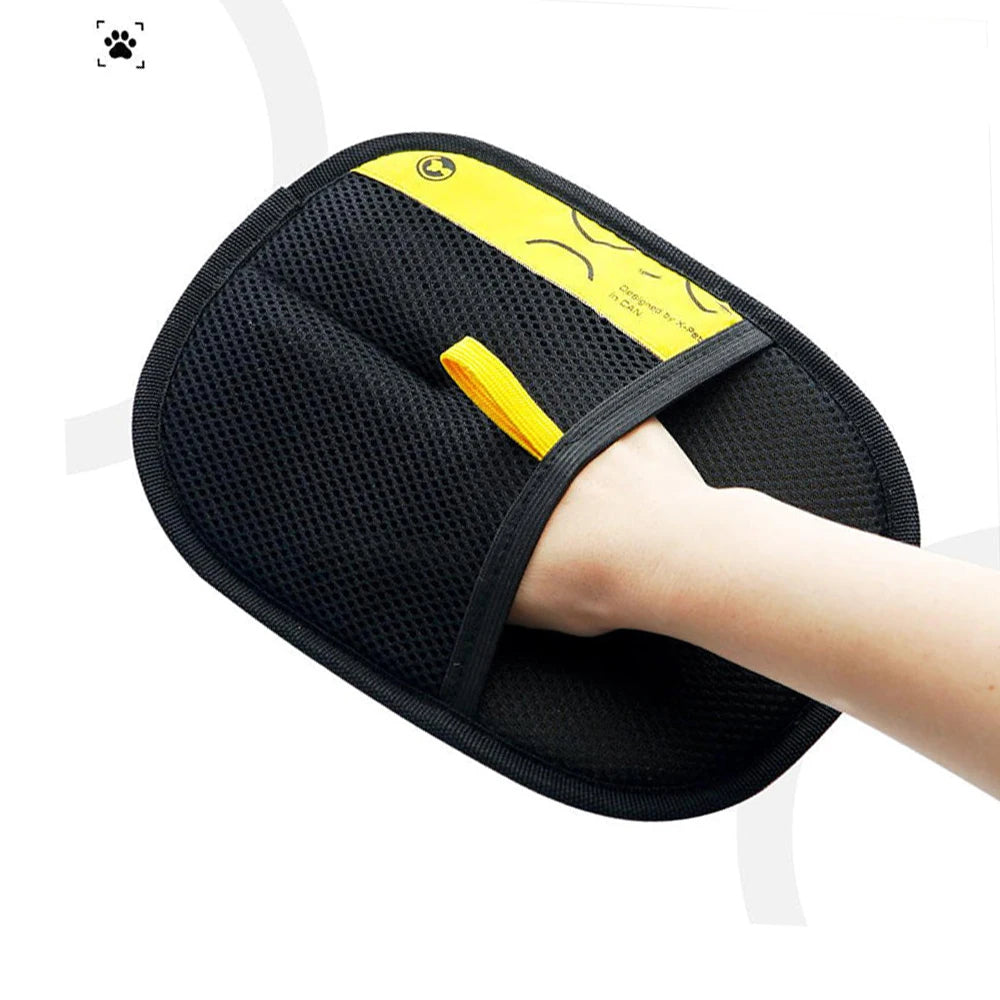 Double-sided grooming gloves for pet hair remover 2