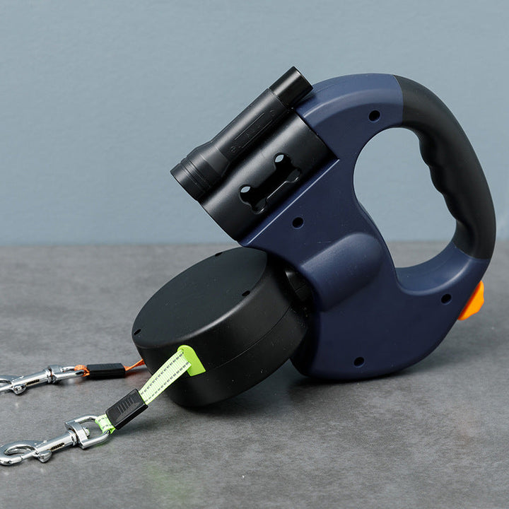 Double dog leash against tangling 3