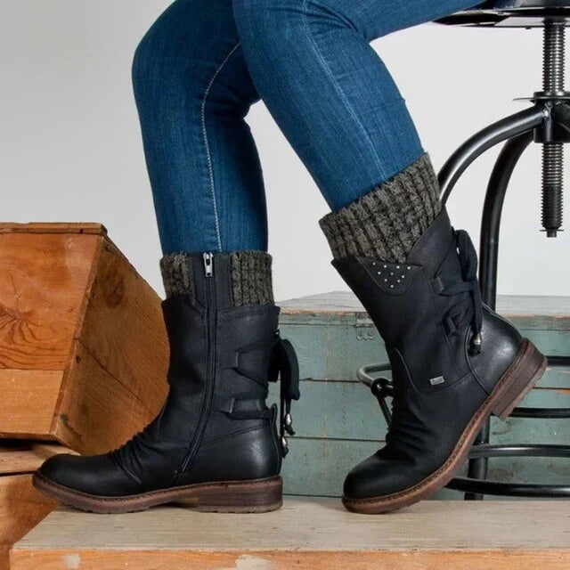 Drune - Halbhohe Stiefel für Damen 1