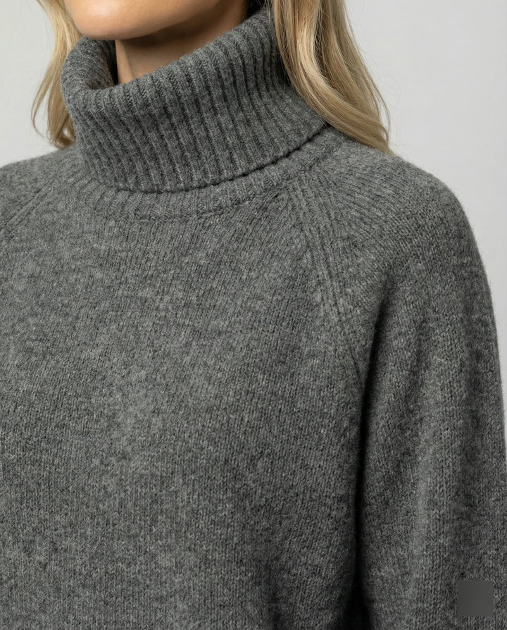 Drune - Lässiger Kaschmir Rollkragenpullover, Weiche & Bequeme Passform 3