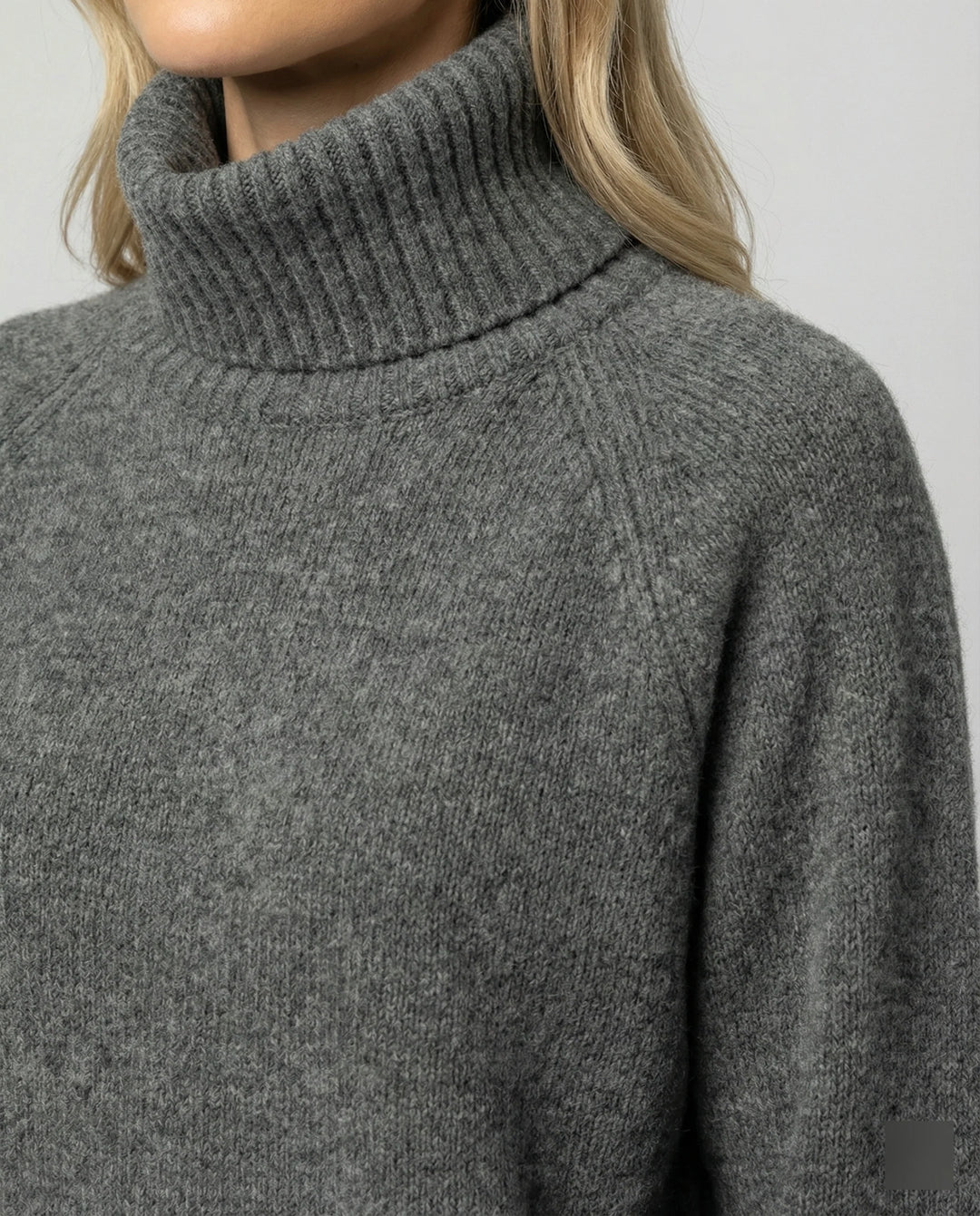 Drune - Lässiger Kaschmir Rollkragenpullover, Weiche & Bequeme Passform 3