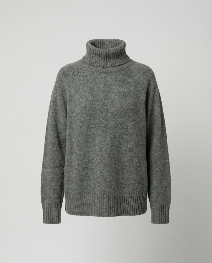 Drune - Lässiger Kaschmir Rollkragenpullover, Weiche & Bequeme Passform 4