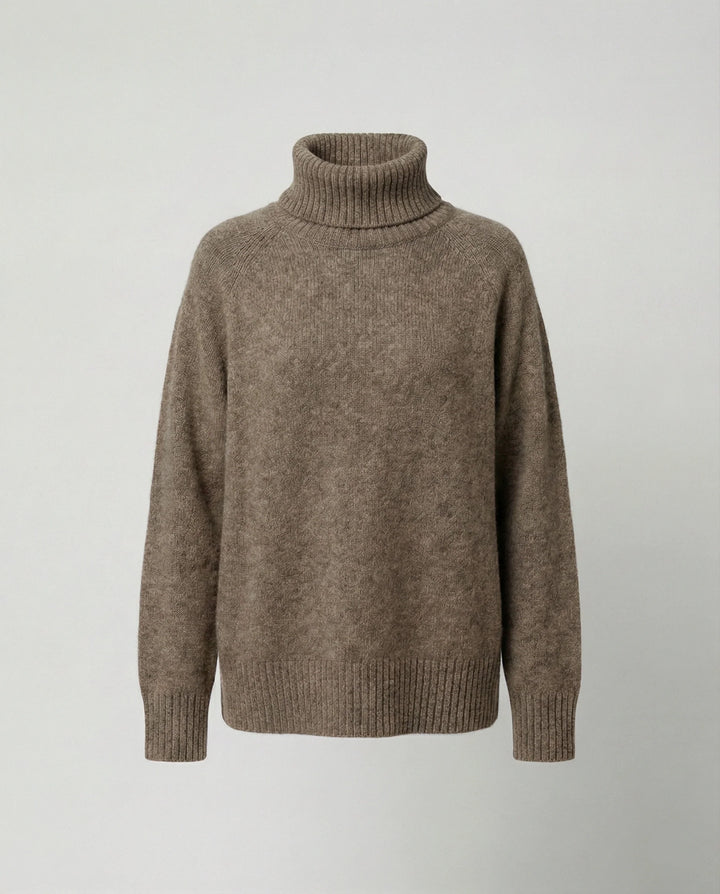 Drune - Lässiger Kaschmir Rollkragenpullover, Weiche & Bequeme Passform 6