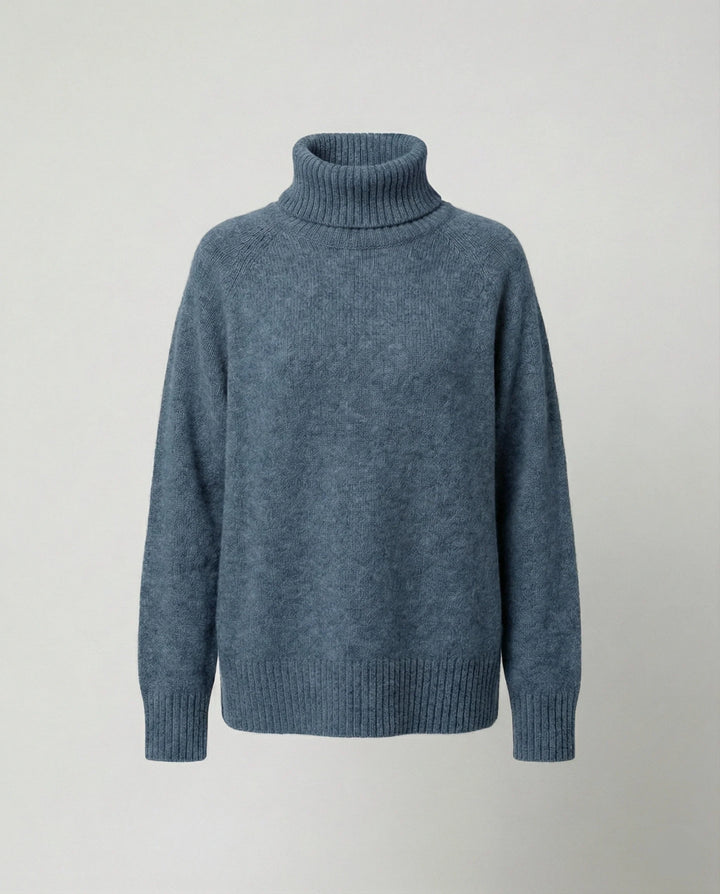 Drune - Lässiger Kaschmir Rollkragenpullover, Weiche & Bequeme Passform 7