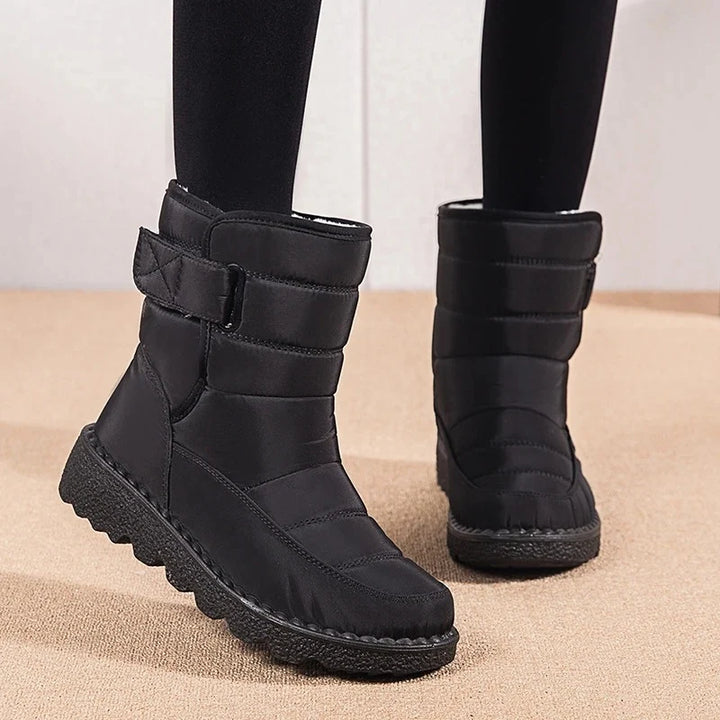 Drune Dicker Plüsch Winter Stiefel 0