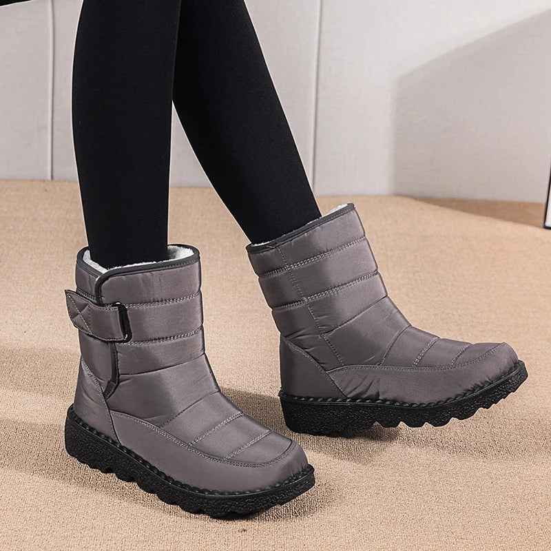 Drune Dicker Plüsch Winter Stiefel 1