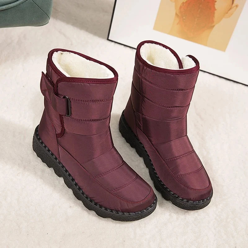 Drune Dicker Plüsch Winter Stiefel 8