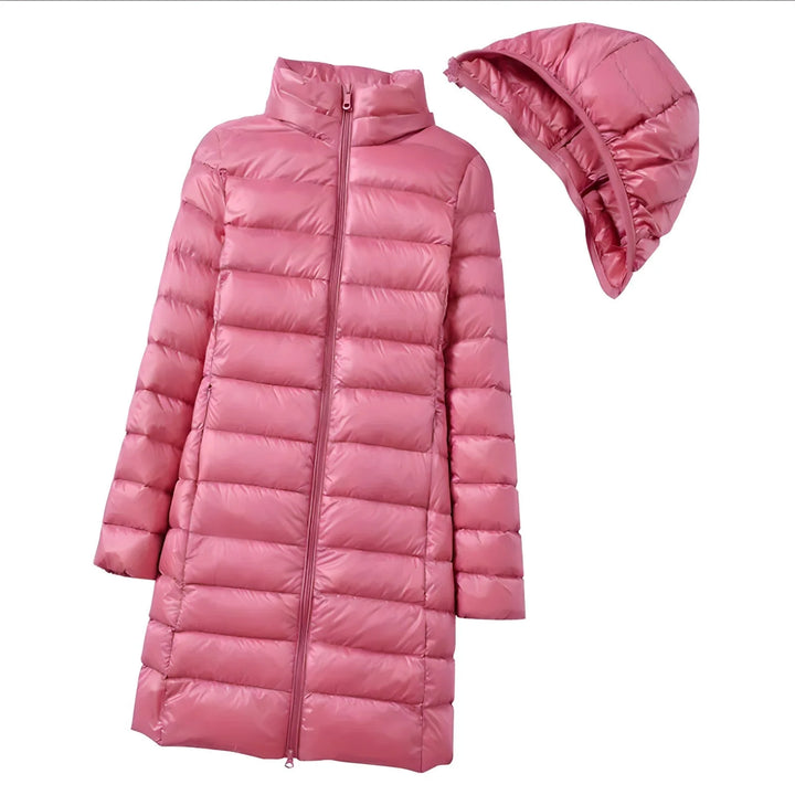 Drune Lange Daunenjacke für Damen 3