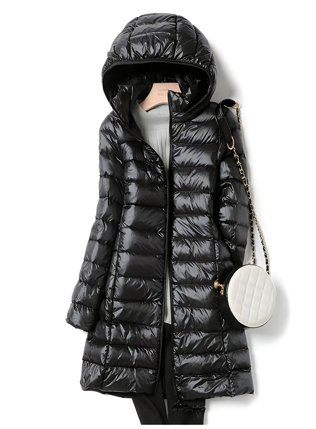 Drune Lange Daunenjacke für Damen 4