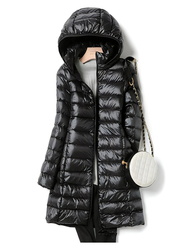 Drune Lange Daunenjacke für Damen 4