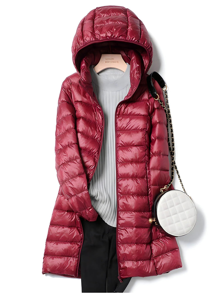 Drune Lange Daunenjacke für Damen 9