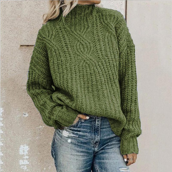 Drune Übergröße Rollkragenpullover 0