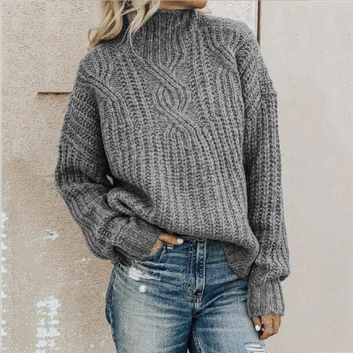 Drune Übergröße Rollkragenpullover 3