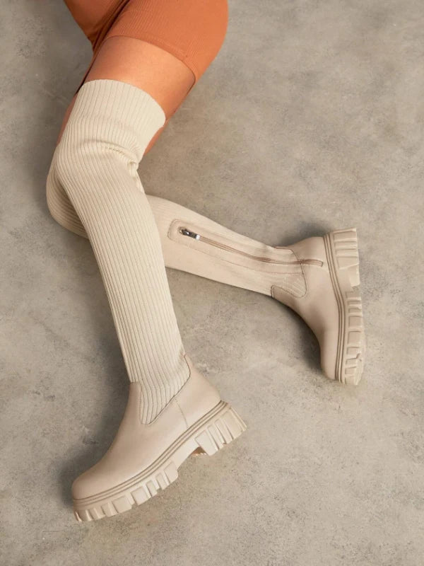 Drune | Luxuriöse Overknee-Stiefel 2