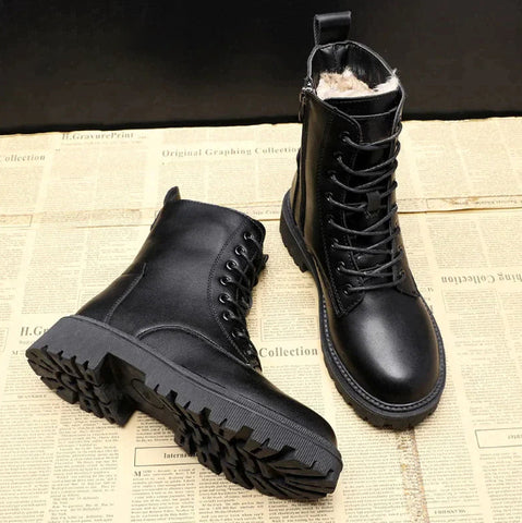 Drune | Sorte  Winterstiefel 4