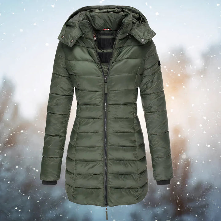 Drune | Taillierter Winter-Puffermantel für Damen 2