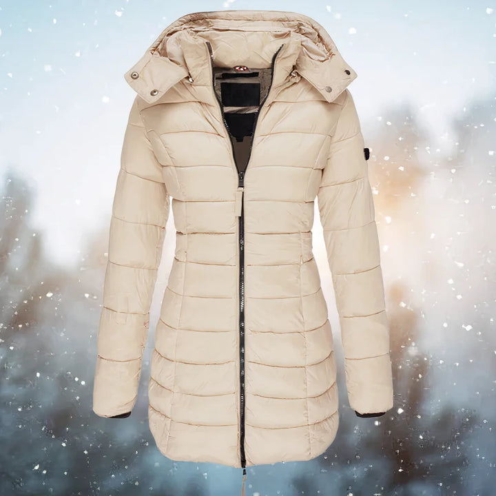 Drune | Taillierter Winter-Puffermantel für Damen 6