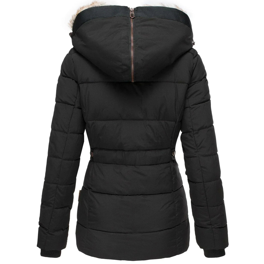 Drune | Warme Winterjacke Mit Pelzfutter Für Damen 2