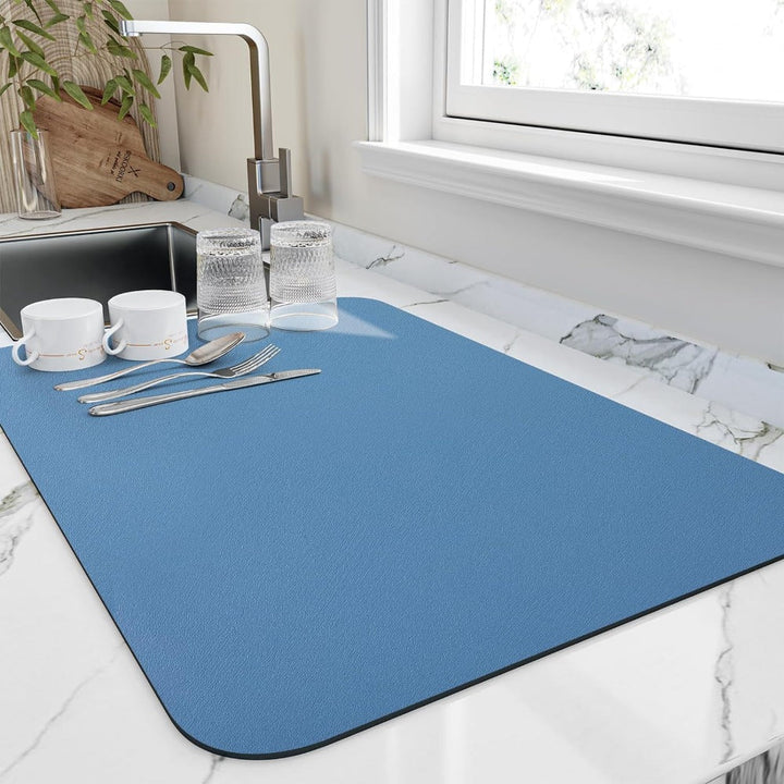 DryEase | Quick-Dry Absorbent Dish Mat for Kitchen Counters and Tabletops 3