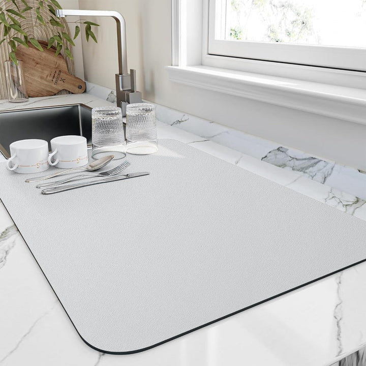 DryEase | Quick-Dry Absorbent Dish Mat for Kitchen Counters and Tabletops 5
