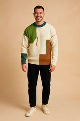 Edric | Crew Neck Knitted Sweater 1