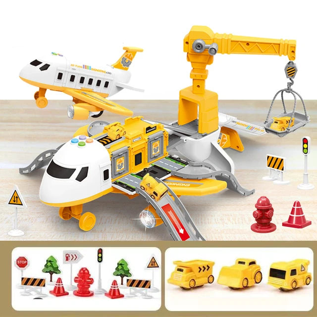 Educational Aeroplane Toy – Interactive Lights, Music & Accessories for Toddlers 12 Months+ 0