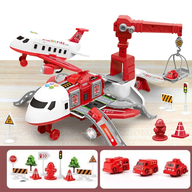 Educational Aeroplane Toy – Interactive Lights, Music & Accessories for Toddlers 12 Months+ 2