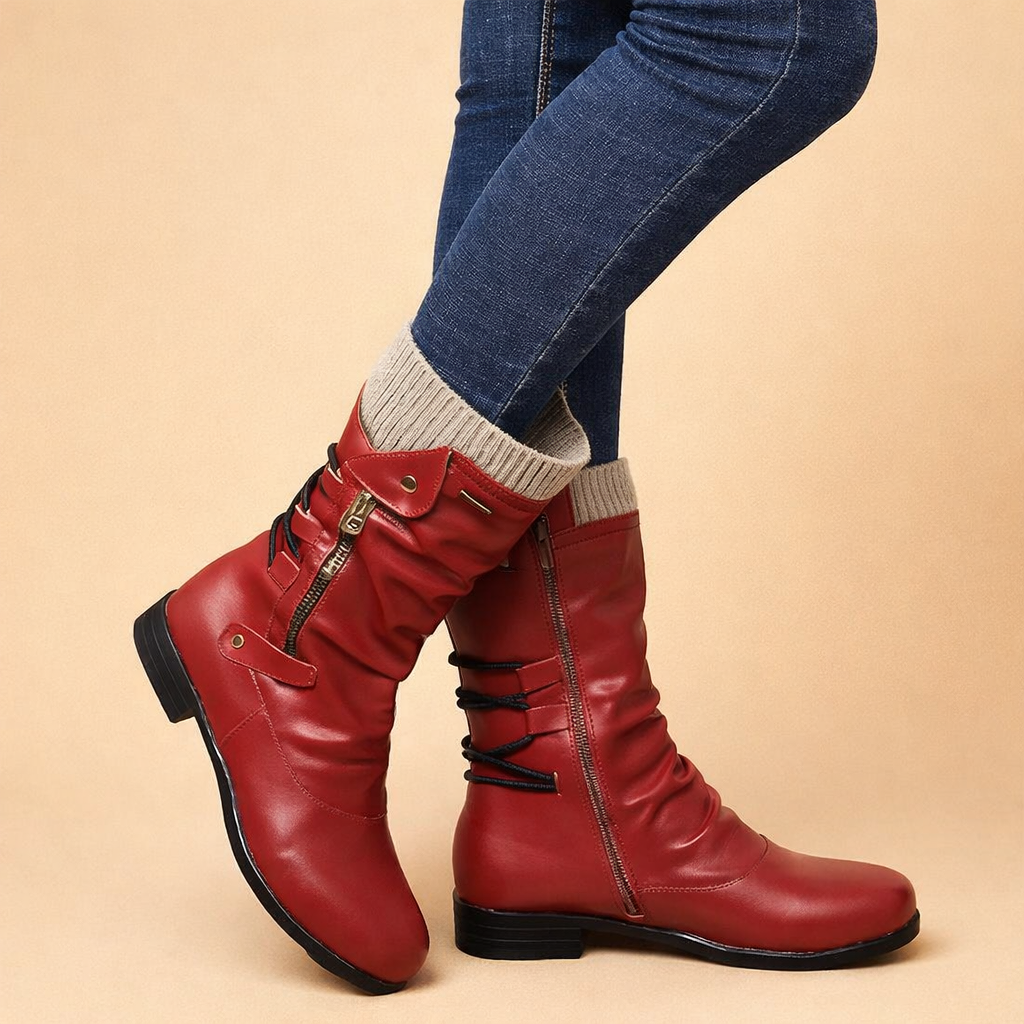 Bottes longues en laine pour femmes – Confortables et élégantes pour l'hiver