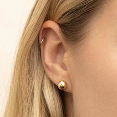 Elegant Gold-Colored Plugs with a Modern Design – Stylish Jewelry for Everyday and Going Out 3