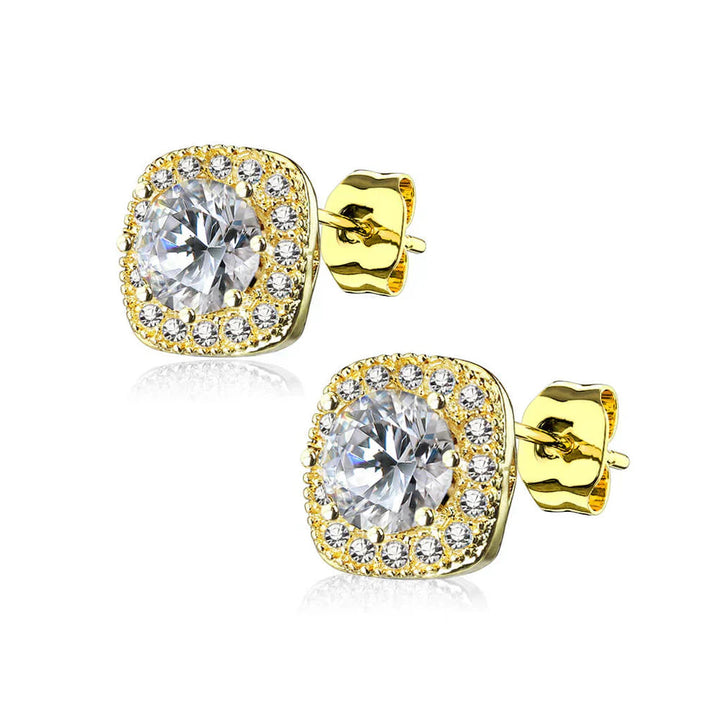 Elegant Gold-Tone Earrings – Stylish Jewelry for Every Occasion 0