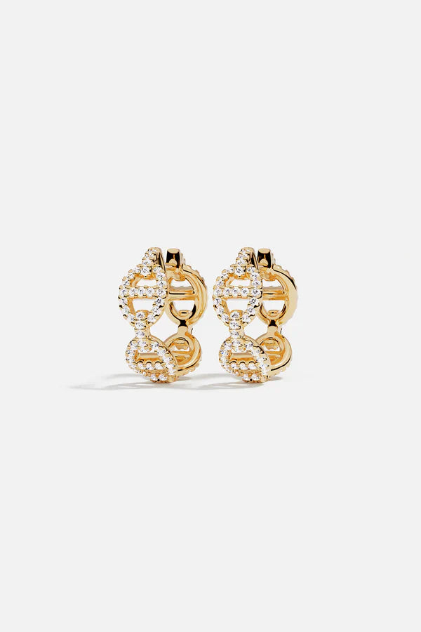 Elegant Gold Earrings in a Modern Style – Perfect for Any Occasion 0